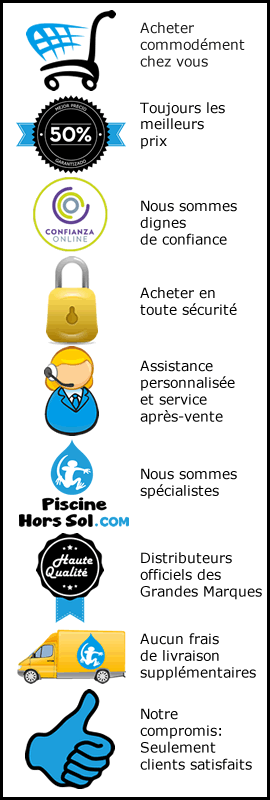 9 raisons pour lesquelles acheter sur Piscinehorssol.com