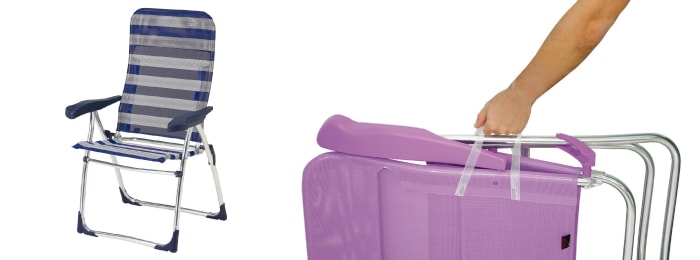 Chaises Pliantes pour le jardin, la plage ou le camping Chaises Pliantes