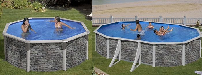 Piscine Gre Sardaigne, avec une touche rustique Piscine Gre Sardaigne