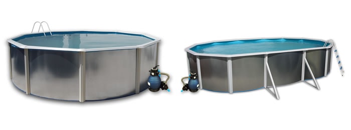 Piscine semi enterrée, facile et fonctionnelle Piscine Semi Enterrée