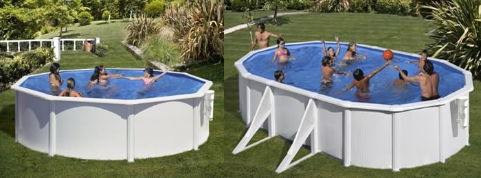 Piscine WET, le modèle en acier le plus économique Piscine WET