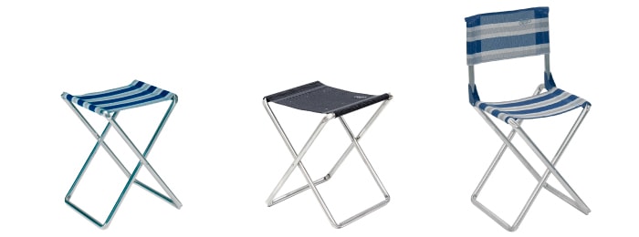 Siège et tabouret pliant léger à porter sans effort Tabouret Pliant