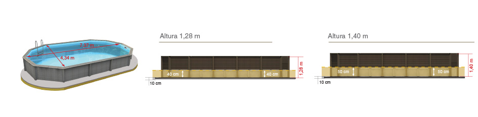 Piscine Naturalis Ovale 787x472 cm
