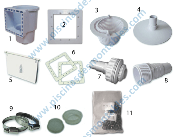 Pièces Détachées du skimmer Toi 4863