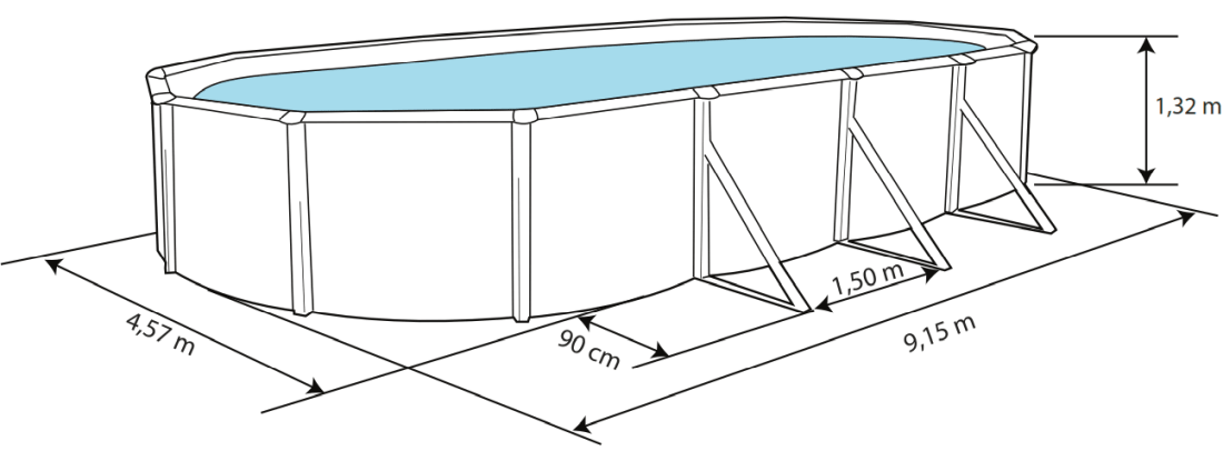 Piscine Toi Magnum 915x457x132 1189