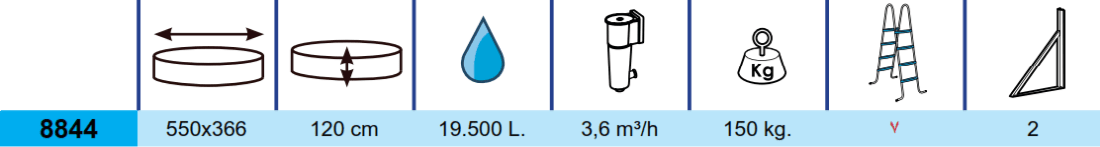 Piscine Toi Lune 550x366x120 8844